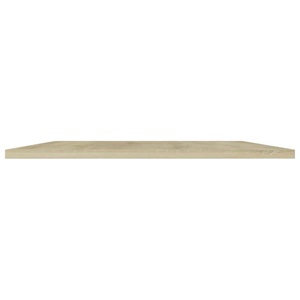 Wandschappen 4 st 100x40x1,5 cm spaanplaat sonoma eikenkleurig is nu te koop bij PeponiXL, paradijselijk wonen!