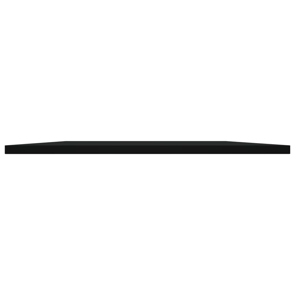 Wandschappen 4 st 100x50x1,5 cm spaanplaat zwart is nu te koop bij PeponiXL, paradijselijk wonen!