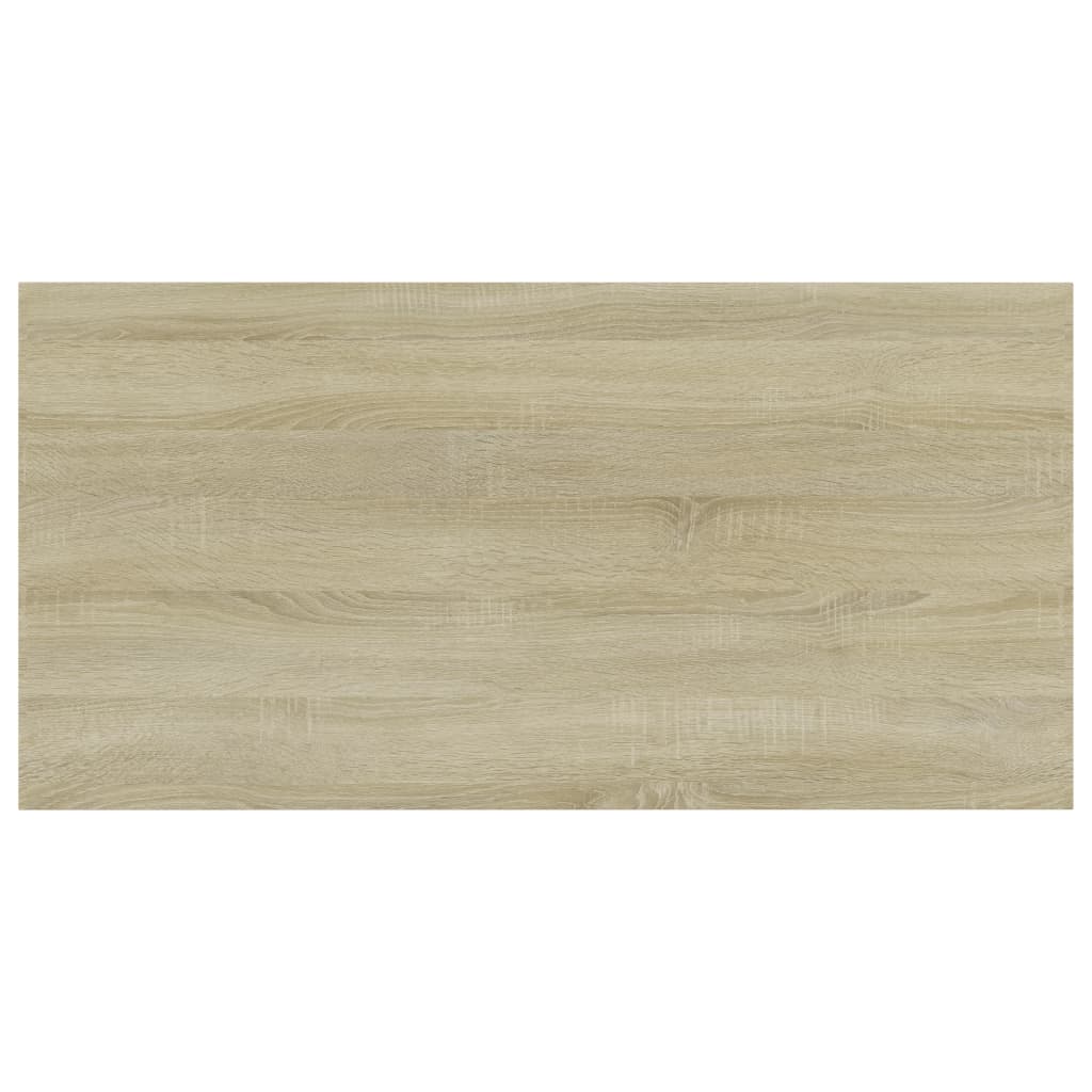 Wandschappen 4 st 100x50x1,5 cm spaanplaat sonoma eikenkleurig is nu te koop bij PeponiXL, paradijselijk wonen!