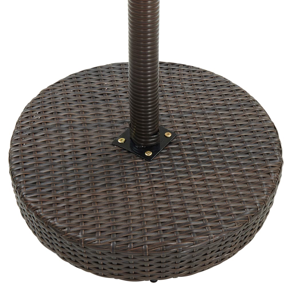 3-delige Tuinbarset met kussens poly rattan bruin is nu te koop bij PeponiXL, paradijselijk wonen!