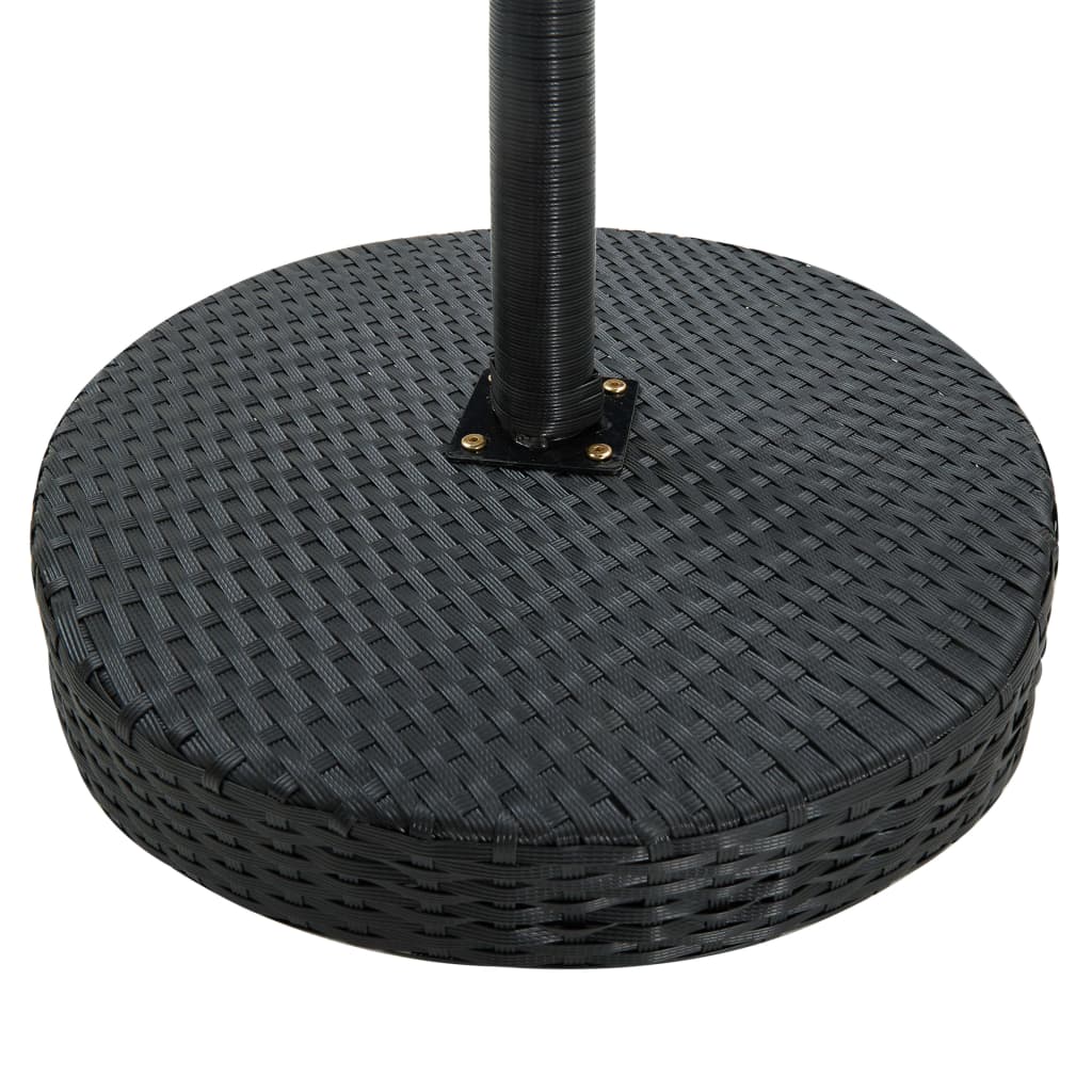 3-delige Tuinbarset met kussens poly rattan zwart is nu te koop bij PeponiXL, paradijselijk wonen!