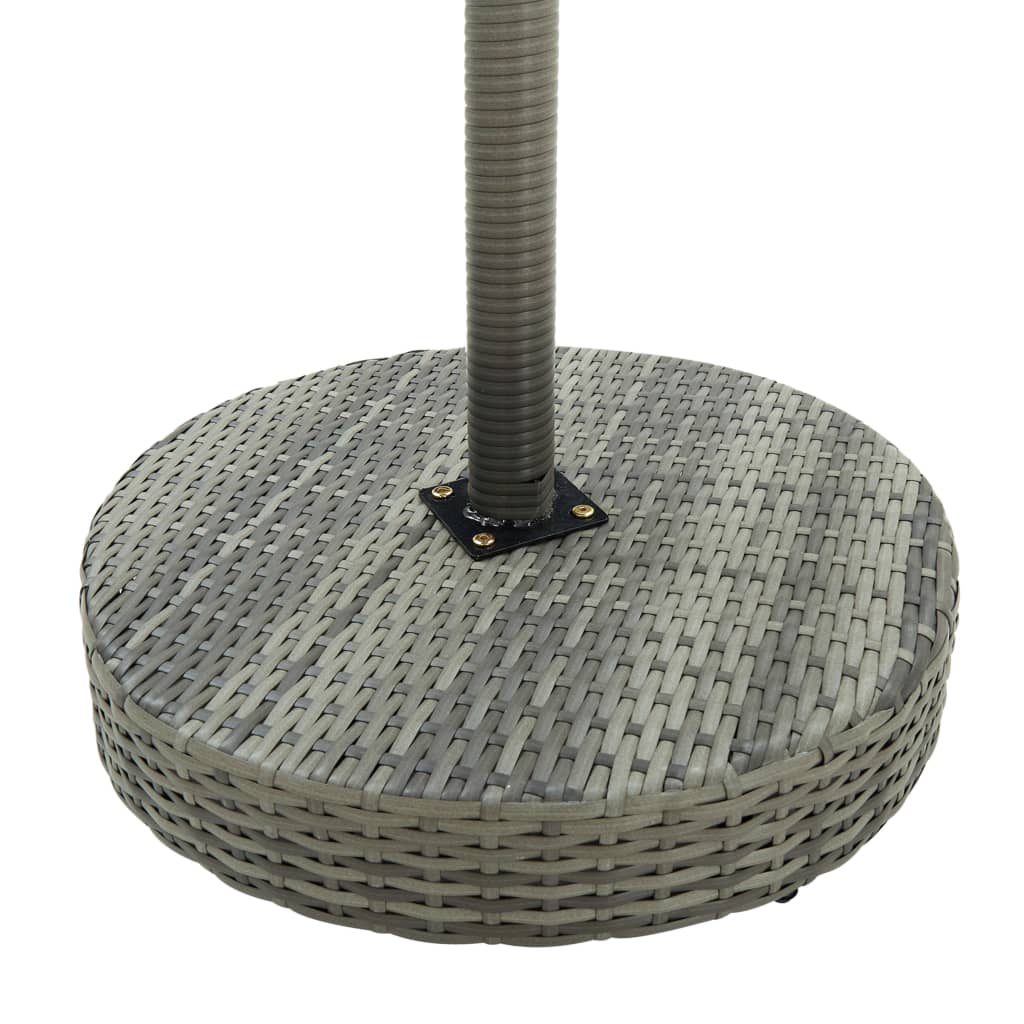 3-delige Tuinbarset poly rattan grijs is nu te koop bij PeponiXL, paradijselijk wonen!