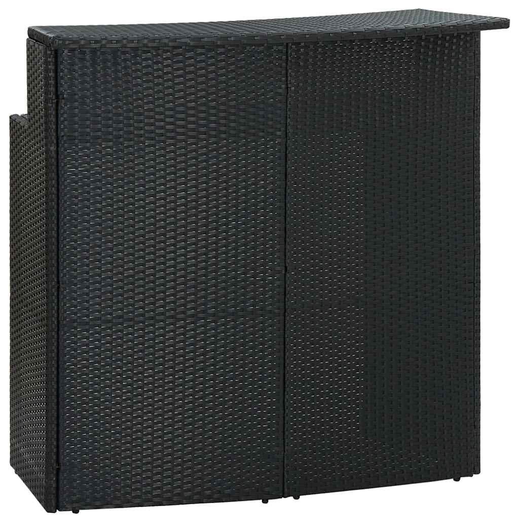 5-delige Tuinbarset met kussens zwart is nu te koop bij PeponiXL, paradijselijk wonen!