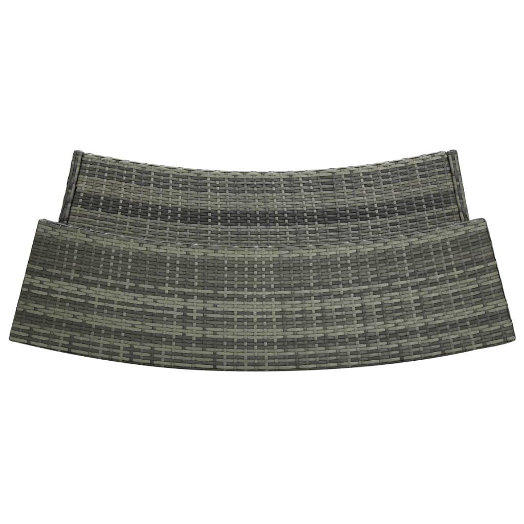 5-delige Tuinbarset met kussens grijs is nu te koop bij PeponiXL, paradijselijk wonen!