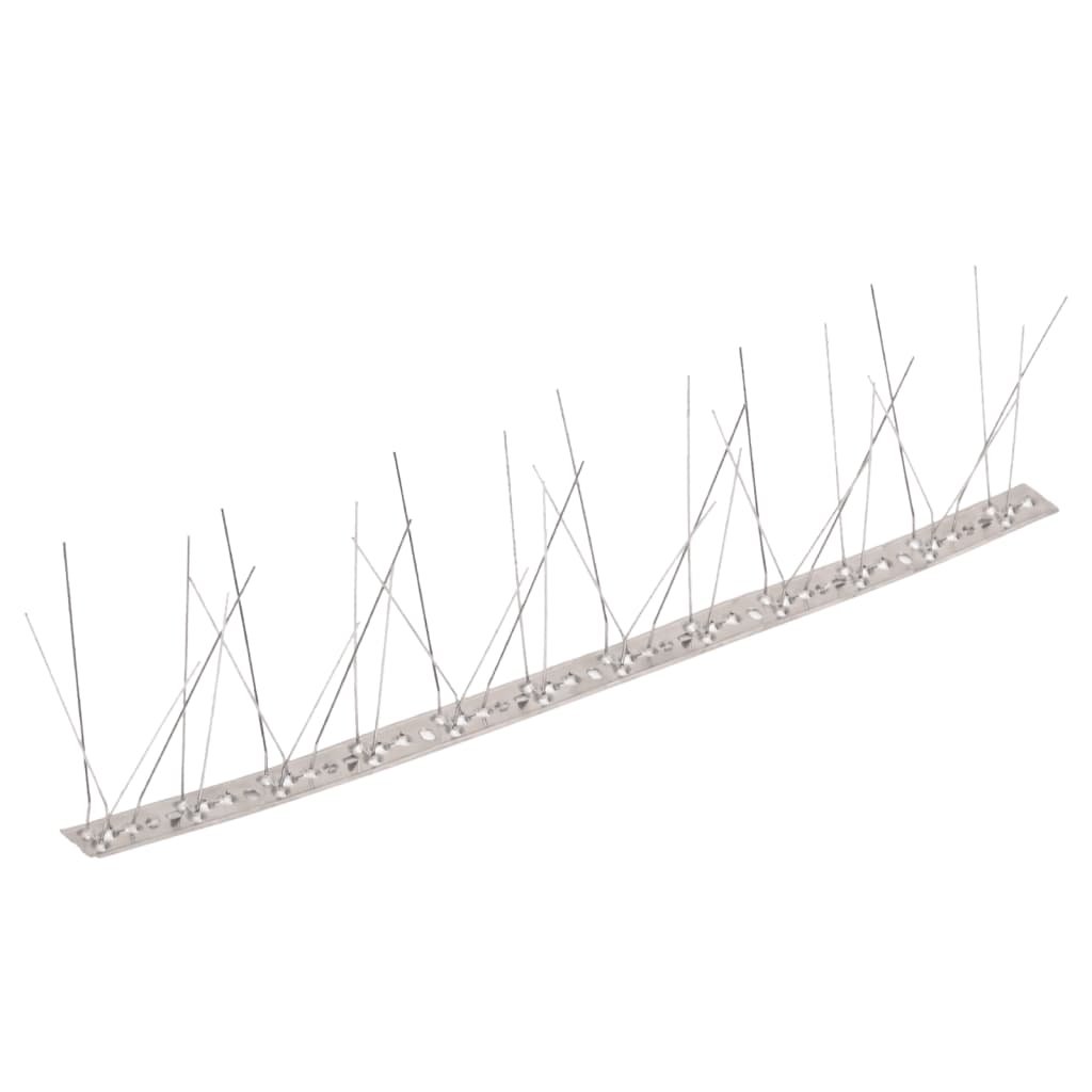 Vogel- en duivenpinnen met 5 rijen 20 st 10 m roestvrij staal is nu te koop bij PeponiXL, paradijselijk wonen!