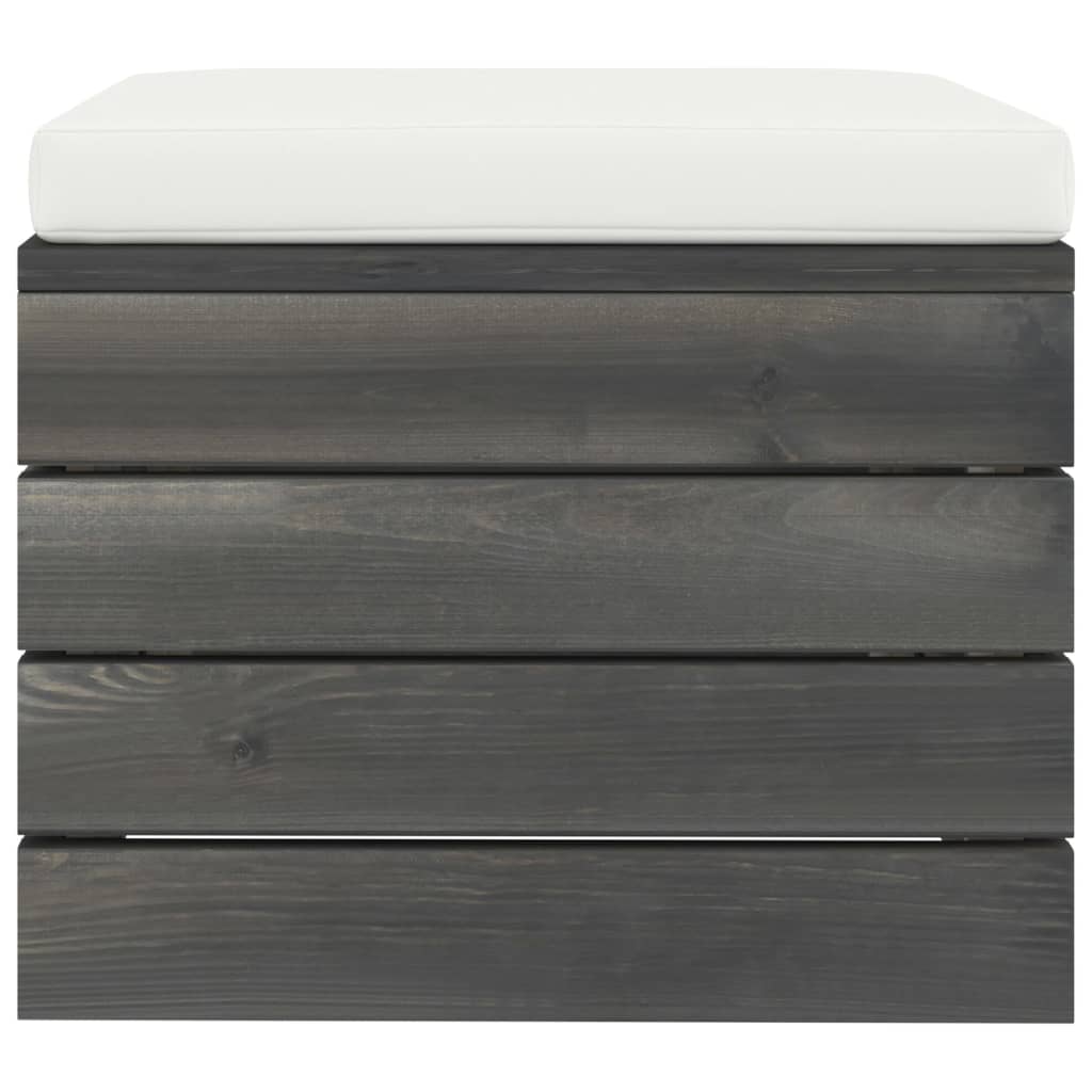 2-delige Loungeset met kussens pallet massief grenenhout is nu te koop bij PeponiXL, paradijselijk wonen!