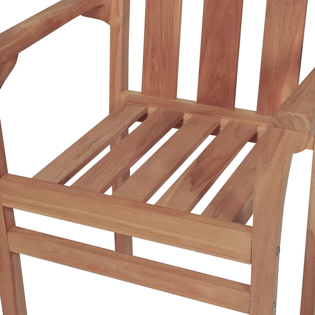 Tuinstoelen 2 st met wijnrode kussens massief teakhout is nu te koop bij PeponiXL, paradijselijk wonen!