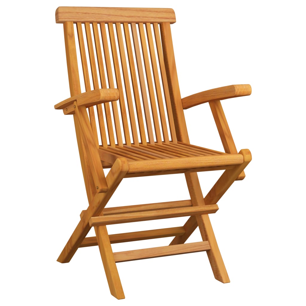 Tuinstoelen 6 st met groene kussens massief teakhout is nu te koop bij PeponiXL, paradijselijk wonen!