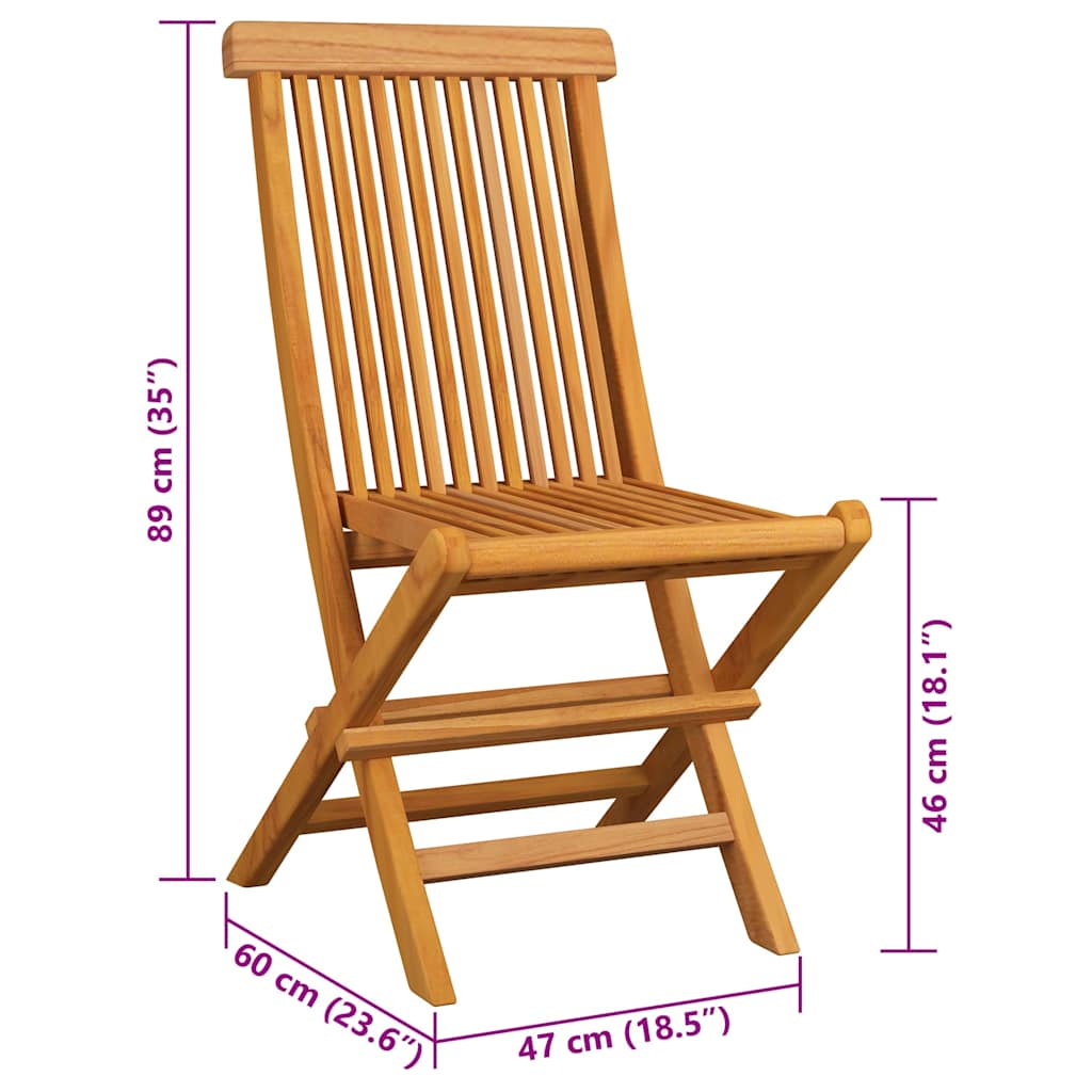 Tuinstoelen 4 st met rode kussens massief teakhout is nu te koop bij PeponiXL, paradijselijk wonen!
