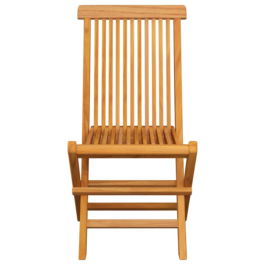 Tuinstoelen 4 st met rode kussens massief teakhout is nu te koop bij PeponiXL, paradijselijk wonen!