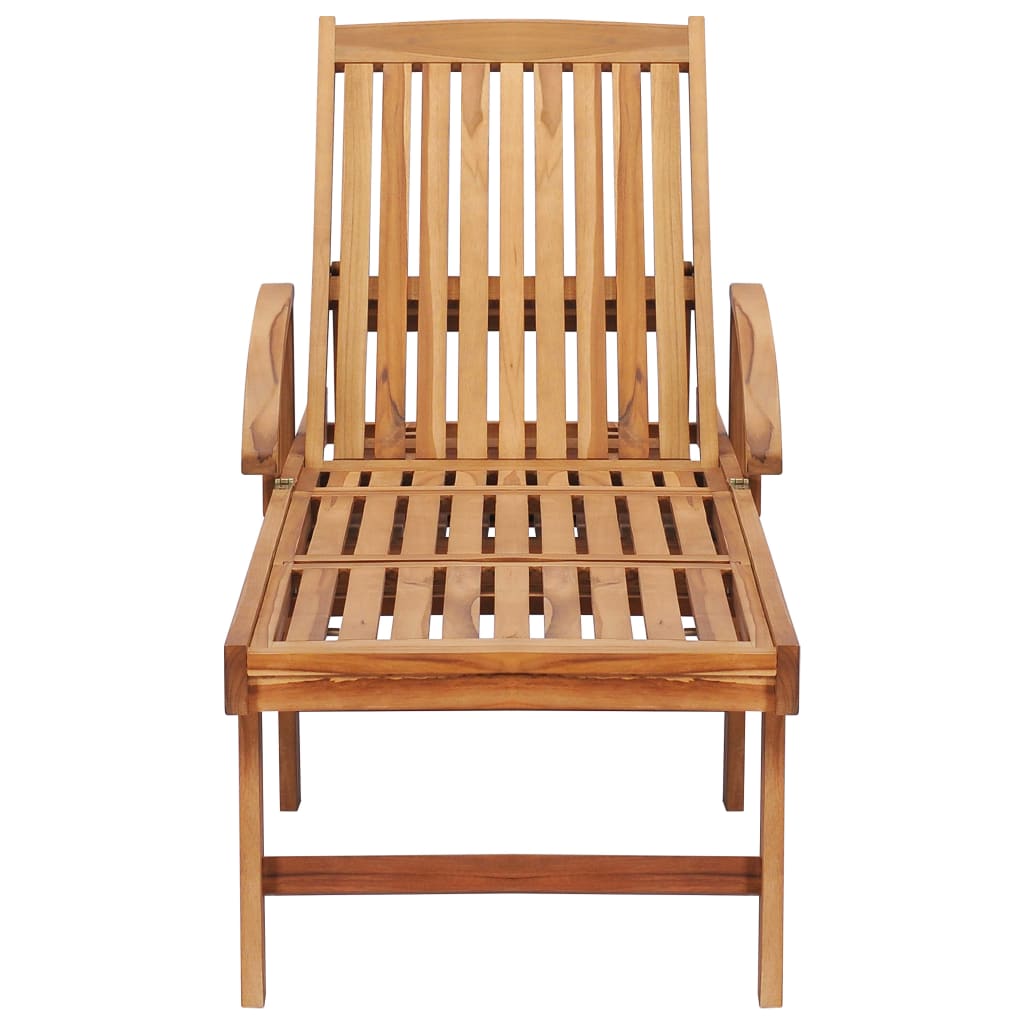 Ligbed met tafel en kussen massief teakhout is nu te koop bij PeponiXL, paradijselijk wonen!