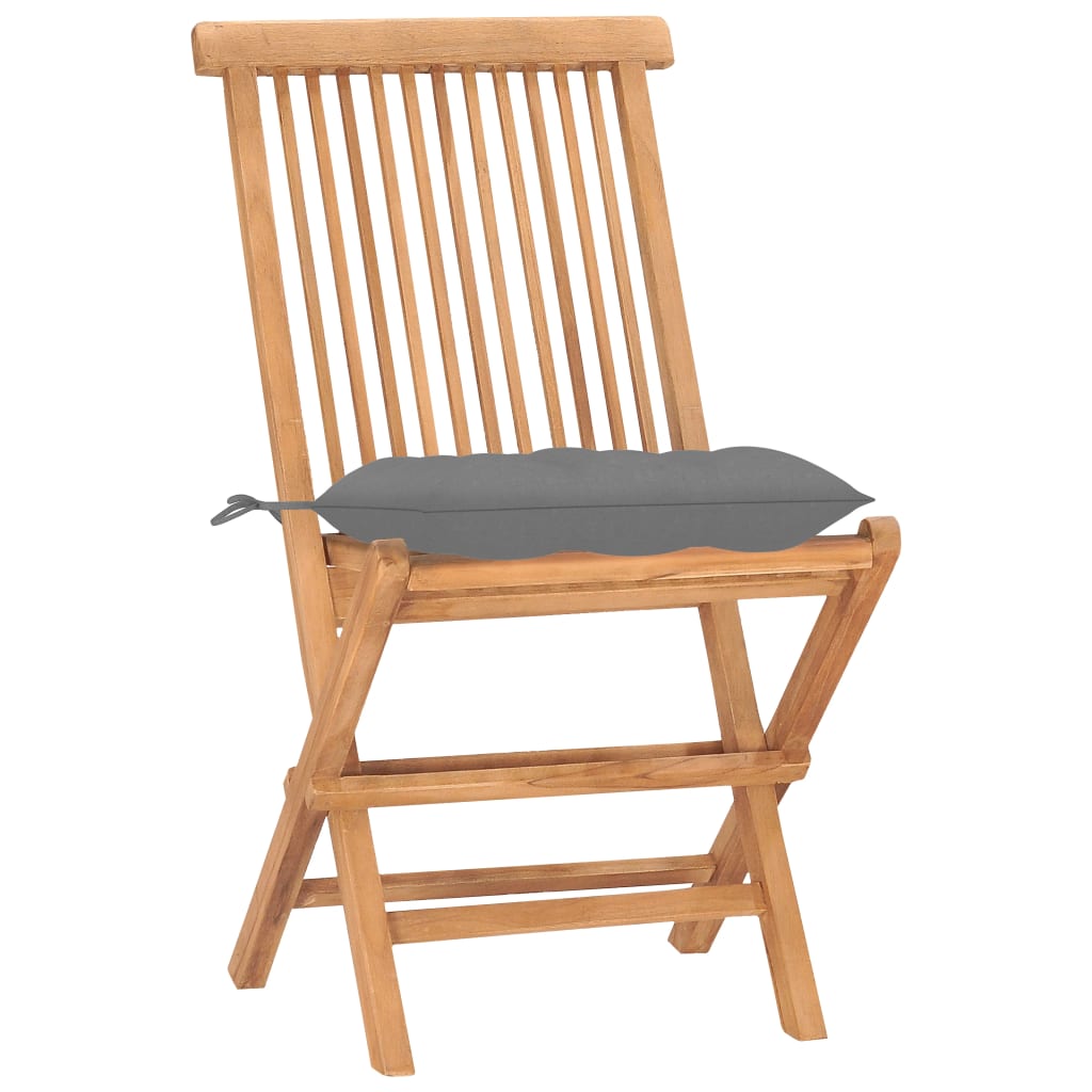 3-delige Tuinset inklapbaar met kussen massief teakhout is nu te koop bij PeponiXL, paradijselijk wonen!
