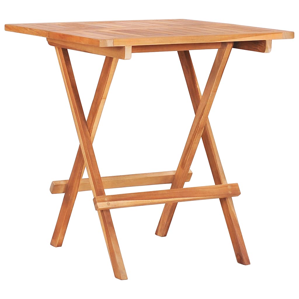3-delige Bistroset met crèmekleurige kussens massief teakhout is nu te koop bij PeponiXL, paradijselijk wonen!