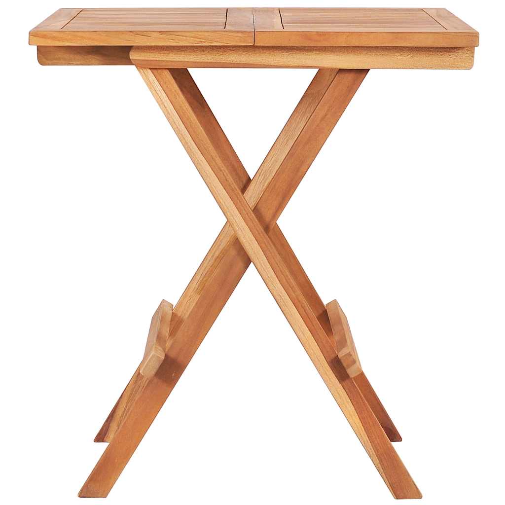3-delige Bistroset met crèmekleurige kussens massief teakhout is nu te koop bij PeponiXL, paradijselijk wonen!