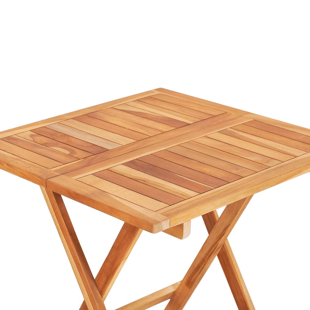 3-delige Bistroset met groene kussens massief teakhout is nu te koop bij PeponiXL, paradijselijk wonen!