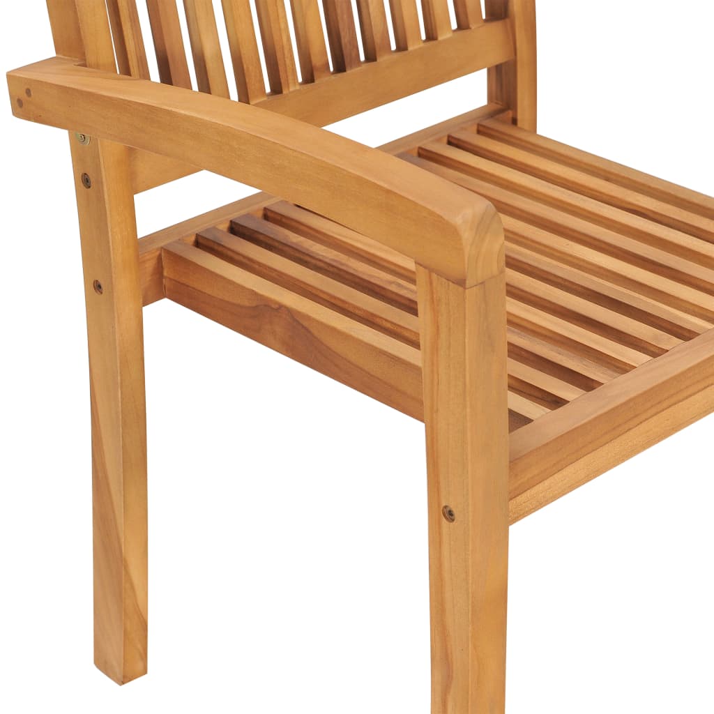 Tuinstoelen 2 st met groene kussens massief teakhout is nu te koop bij PeponiXL, paradijselijk wonen!