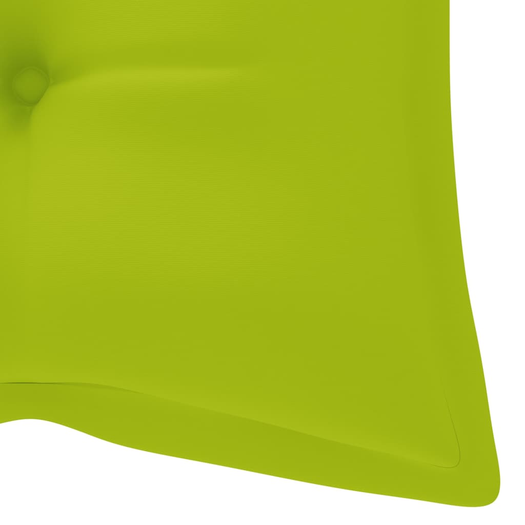 Tuinbank met kussen 120 cm massief acaciahout is nu te koop bij PeponiXL, paradijselijk wonen!