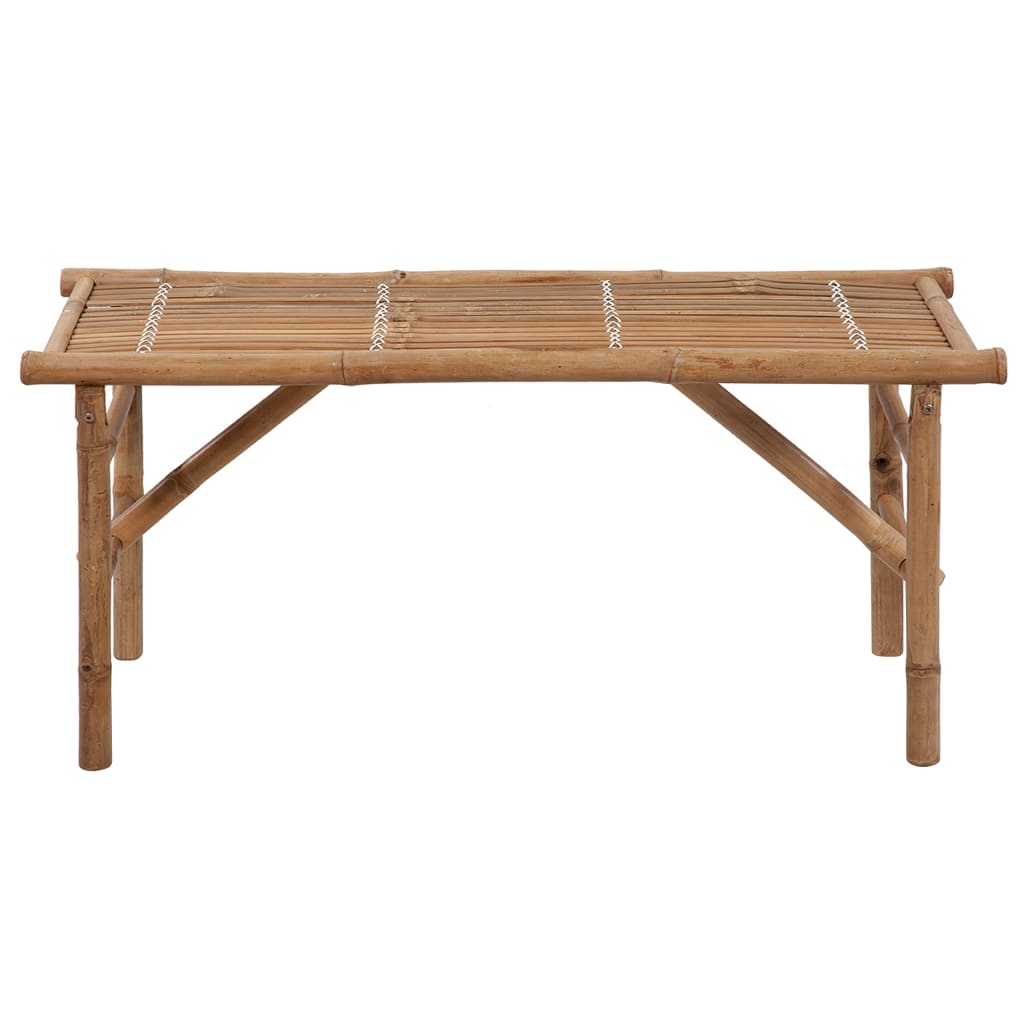 Tuinbank inklapbaar met kussen 118 cm bamboe is nu te koop bij PeponiXL, paradijselijk wonen!