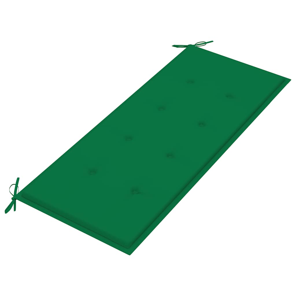 Tuinbank met kussen 120 cm bamboe is nu te koop bij PeponiXL, paradijselijk wonen!
