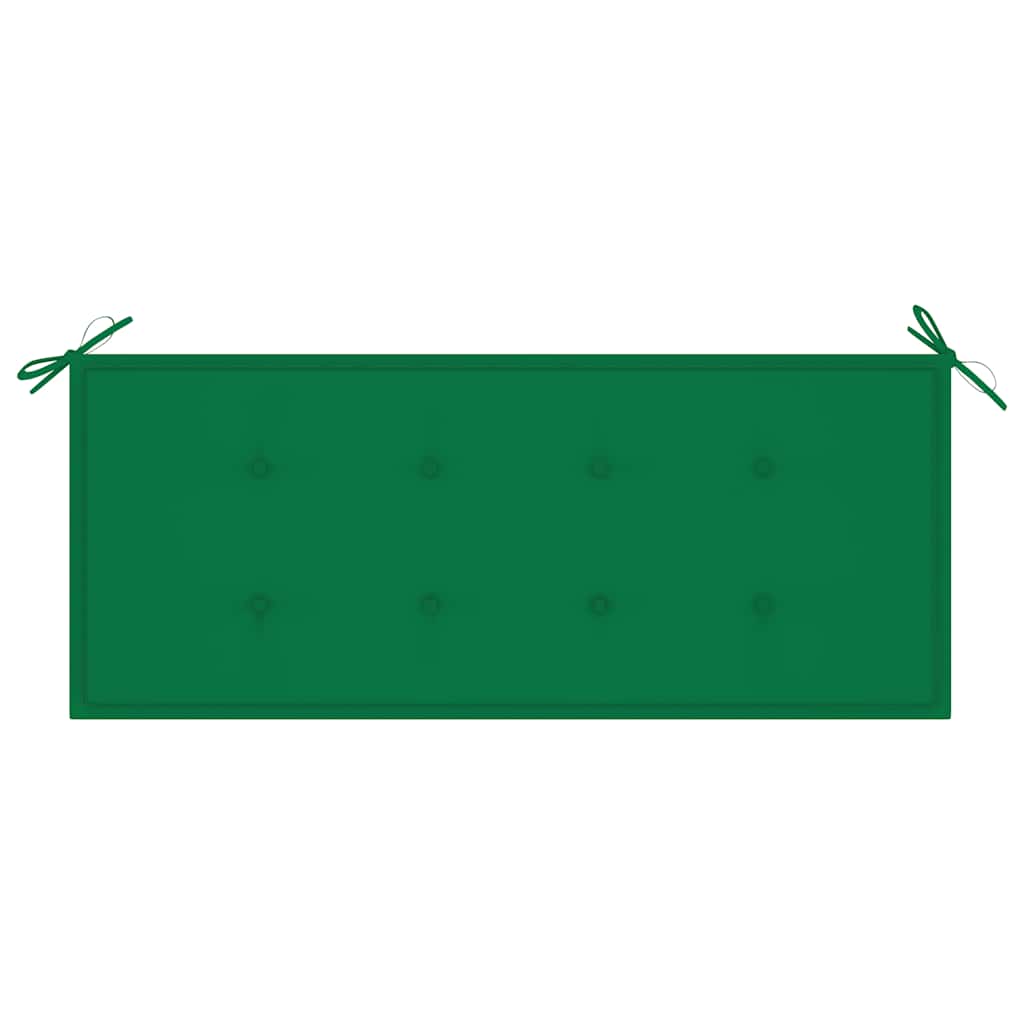 Tuinbank met kussen 120 cm bamboe is nu te koop bij PeponiXL, paradijselijk wonen!