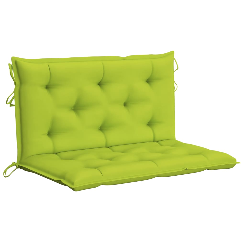 Schommelbank 2-zits met palmbladeren en kussen 202 cm bamboe is nu te koop bij PeponiXL, paradijselijk wonen!