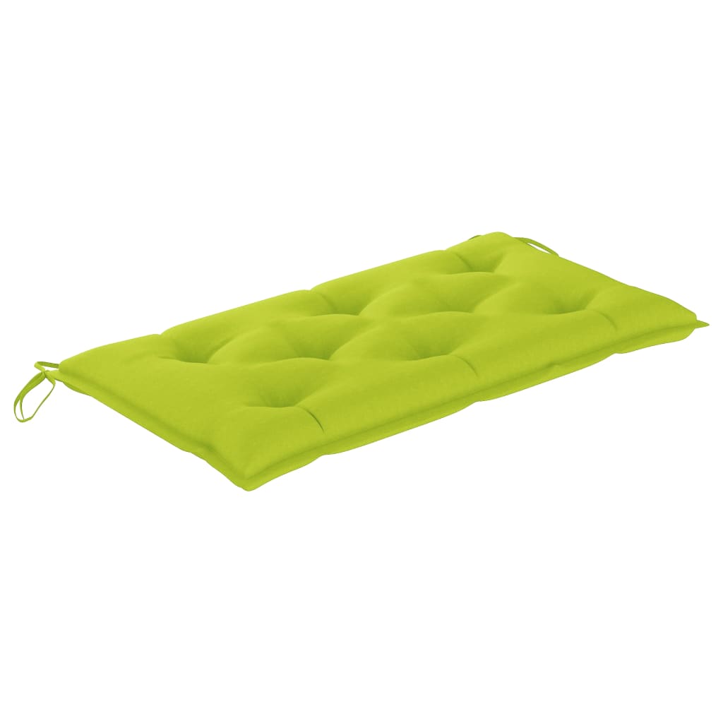 Schommelbank 2-zits met palmbladeren en kussen 202 cm bamboe is nu te koop bij PeponiXL, paradijselijk wonen!