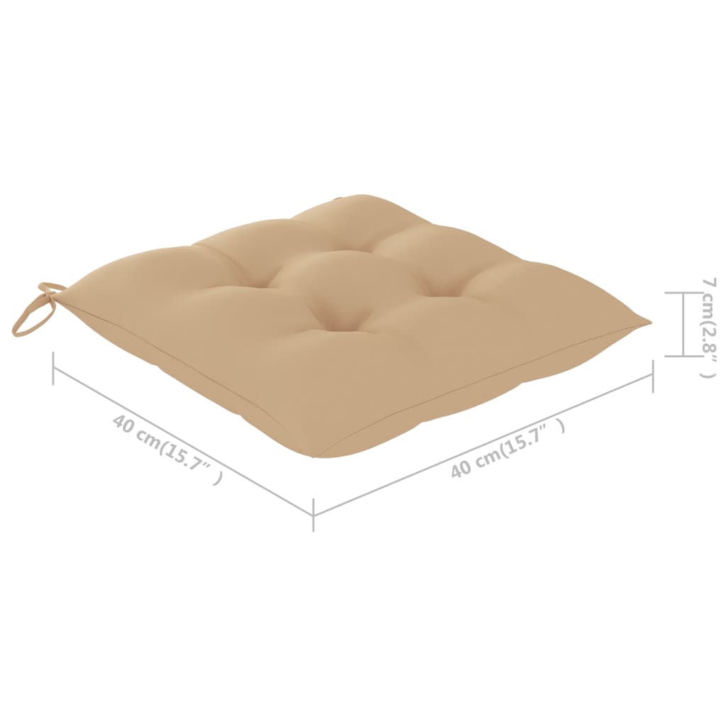 5-delige Tuinset inklapbaar met kussens bamboe is nu te koop bij PeponiXL, paradijselijk wonen!