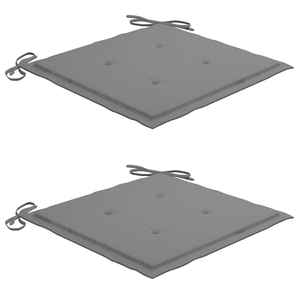 Tuinstoelen 2 st inklapbaar met kussens bamboe is nu te koop bij PeponiXL, paradijselijk wonen!