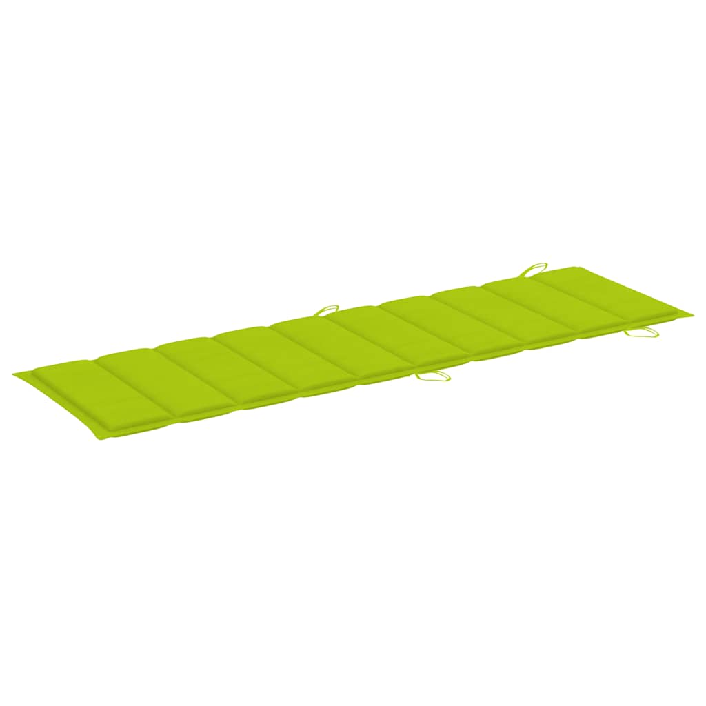 Ligbed met kussen massief acaciahout grijs is nu te koop bij PeponiXL, paradijselijk wonen!