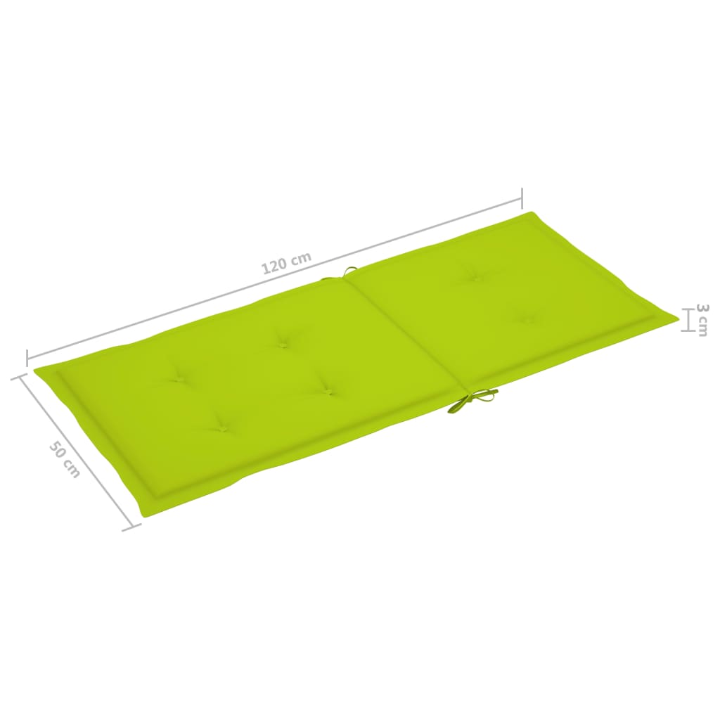 Tuinstoelen 3 st inklapbaar met kussens massief acaciahout is nu te koop bij PeponiXL, paradijselijk wonen!