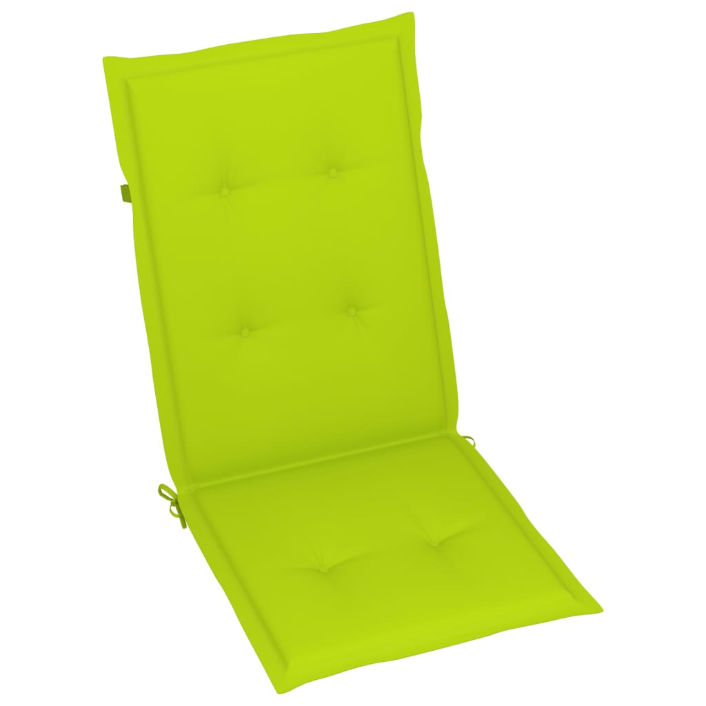 Tuinstoelen 3 st inklapbaar met kussens massief acaciahout is nu te koop bij PeponiXL, paradijselijk wonen!