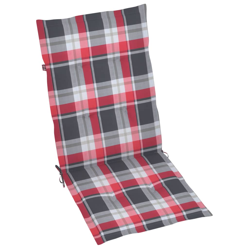 Tuinstoelen 3 st inklapbaar met kussens massief acaciahout is nu te koop bij PeponiXL, paradijselijk wonen!