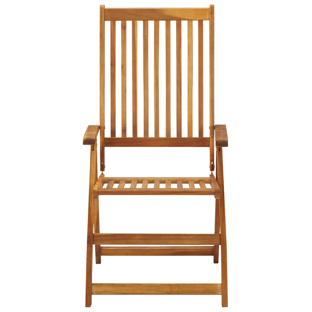 Tuinstoelen 6 st inklapbaar met kussens massief acaciahout is nu te koop bij PeponiXL, paradijselijk wonen!