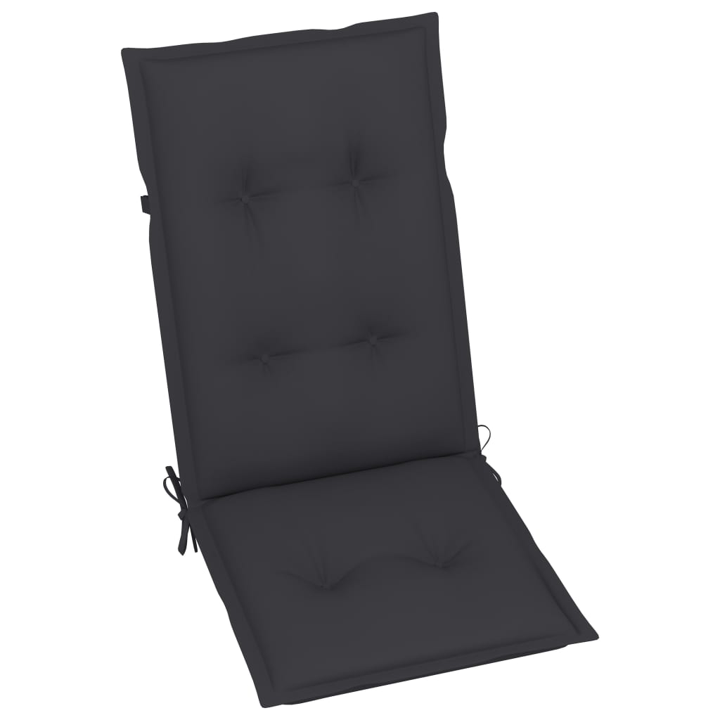 Tuinstoelen 6 st inklapbaar met kussens massief acaciahout is nu te koop bij PeponiXL, paradijselijk wonen!