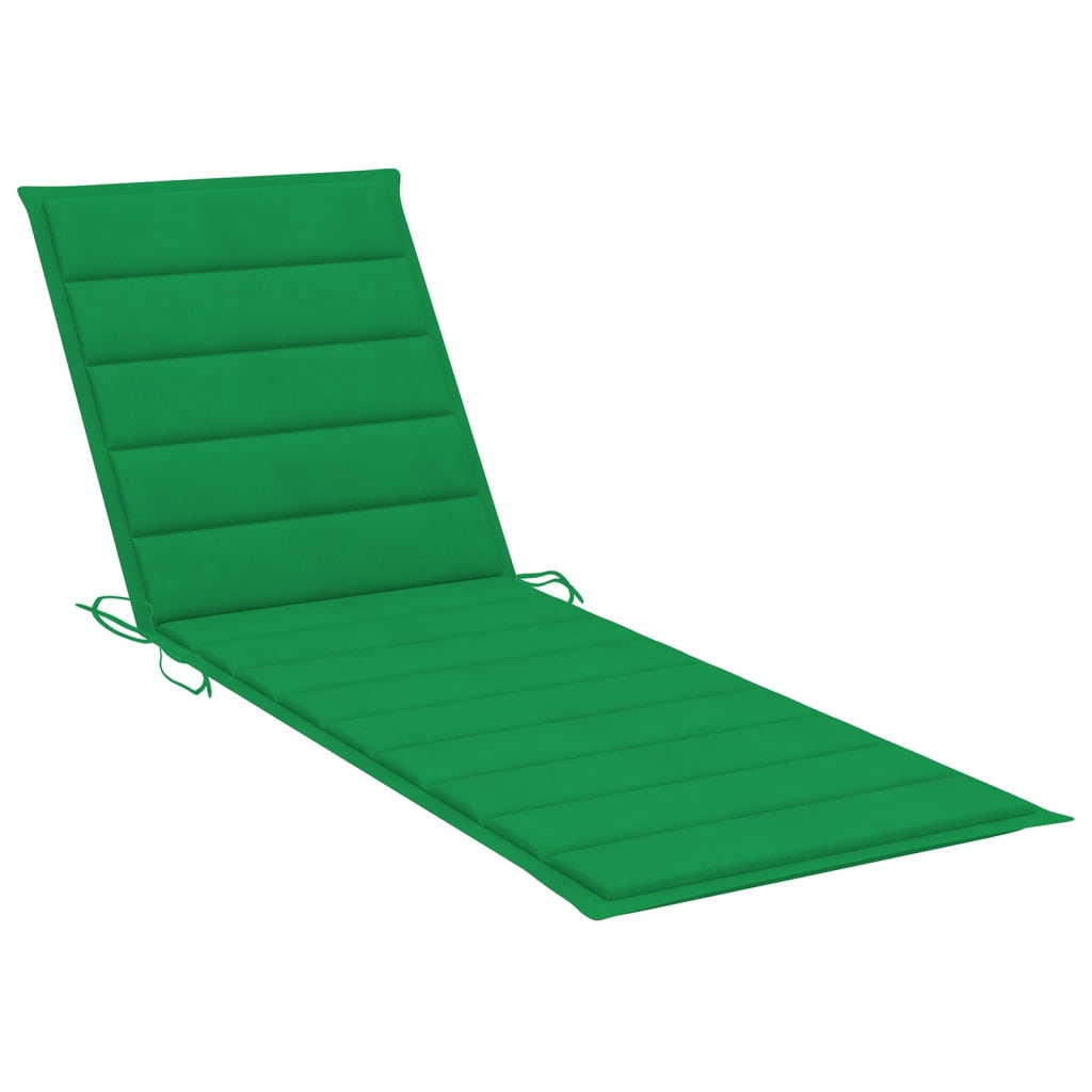 Ligbed inklapbaar met kussen massief acaciahout is nu te koop bij PeponiXL, paradijselijk wonen!