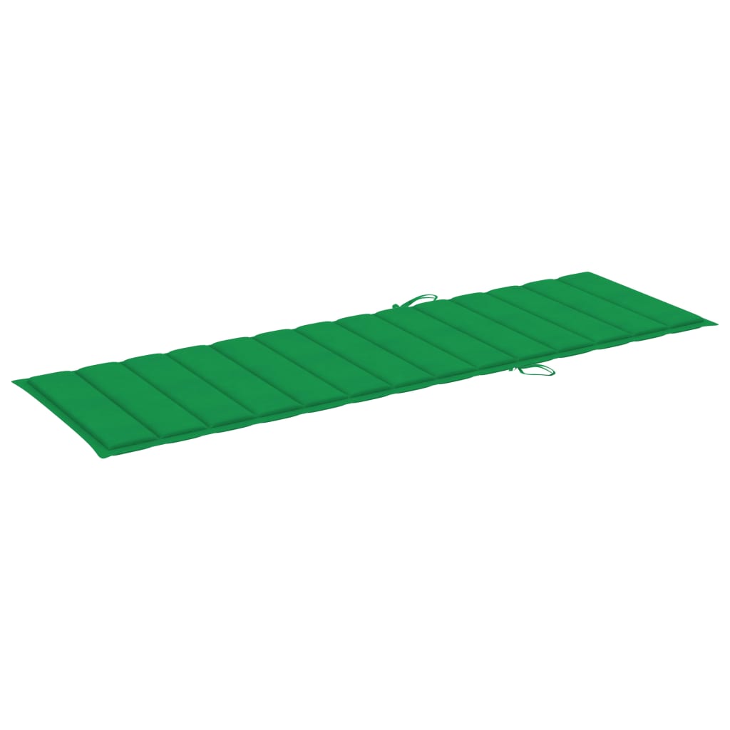 Ligbed inklapbaar met kussen massief acaciahout is nu te koop bij PeponiXL, paradijselijk wonen!