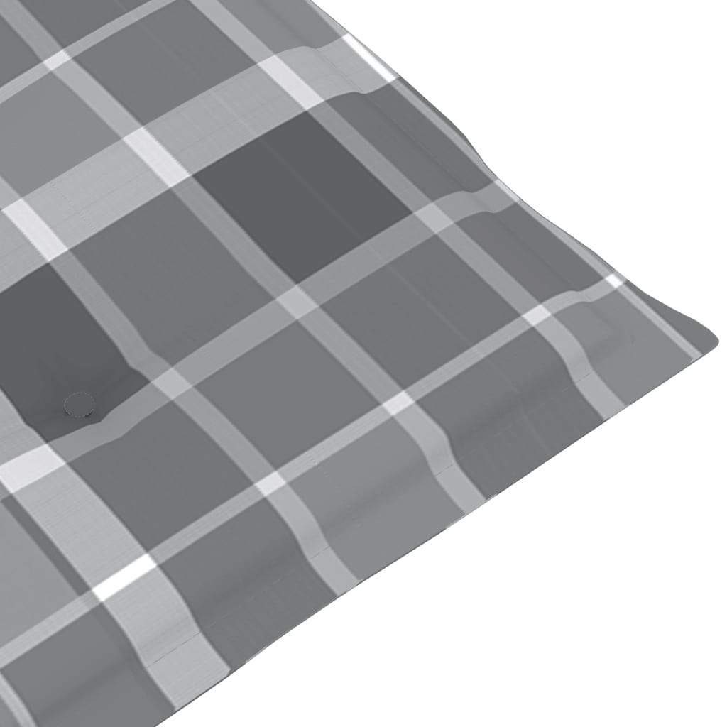 Schommelstoel met kussens massief acaciahout grijs is nu te koop bij PeponiXL, paradijselijk wonen!