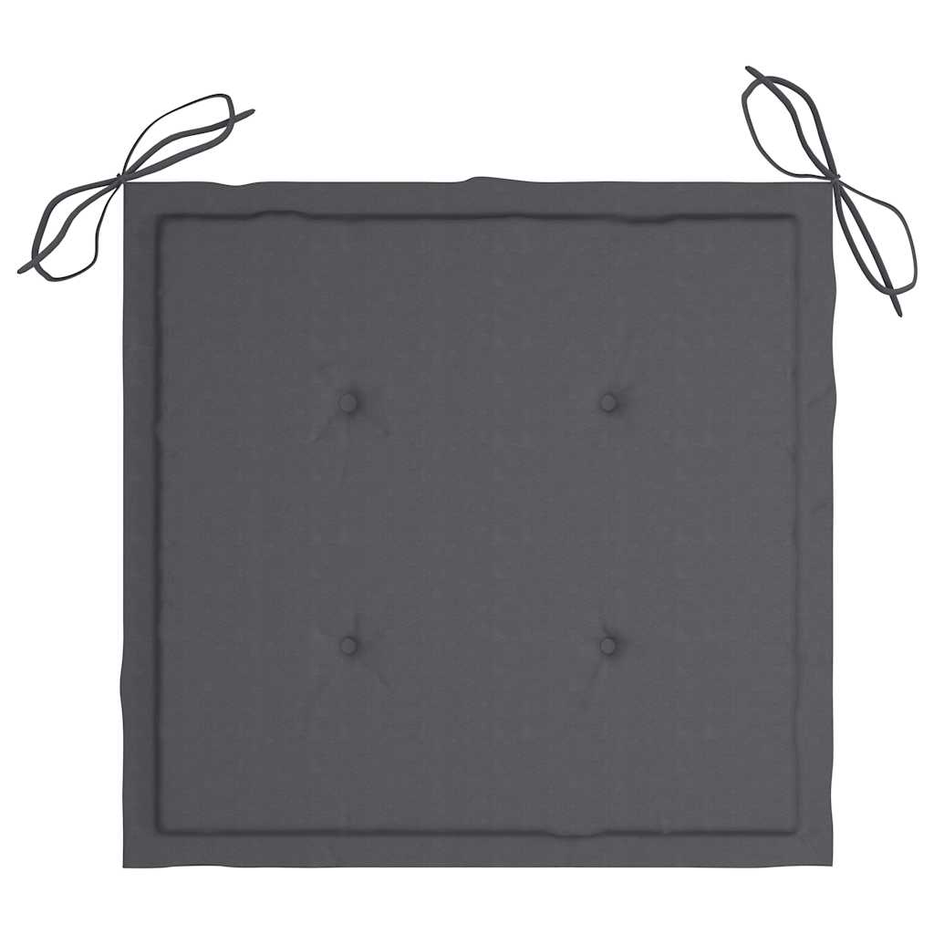 Tuinstoelen 2 st met kussens massief acaciahout is nu te koop bij PeponiXL, paradijselijk wonen!