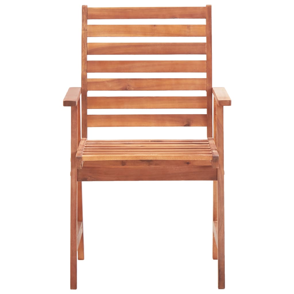 Tuinstoelen 2 st met kussens massief acaciahout is nu te koop bij PeponiXL, paradijselijk wonen!