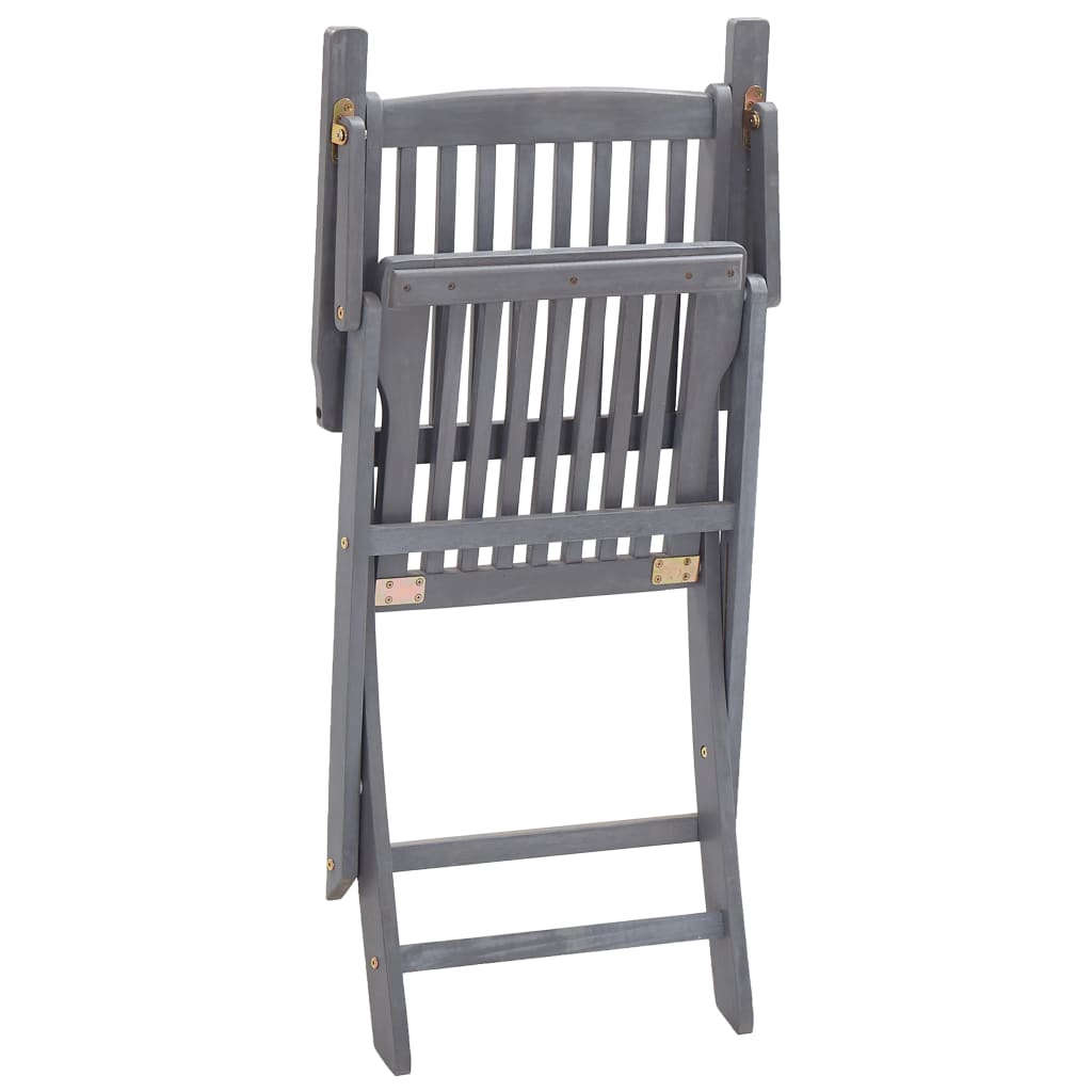 Tuinstoelen 2 st inklapbaar met kussens massief acaciahout is nu te koop bij PeponiXL, paradijselijk wonen!