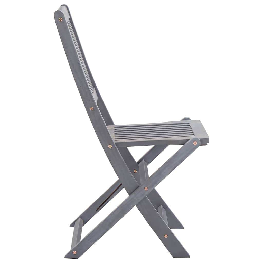 Tuinstoelen 4 st inklapbaar met kussens massief acaciahout is nu te koop bij PeponiXL, paradijselijk wonen!