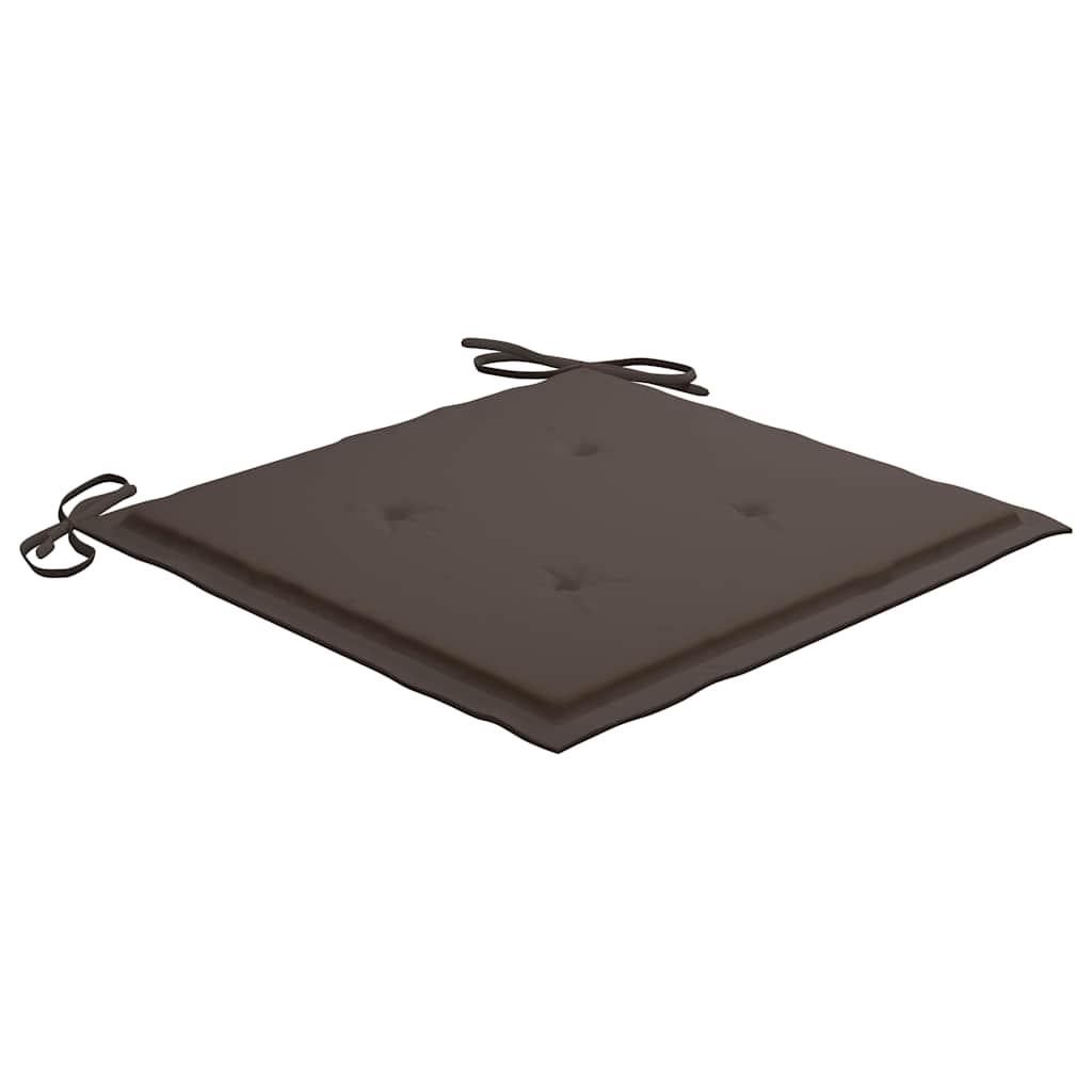 Tuinstoelen 2 st inklapbaar met kussens massief acaciahout is nu te koop bij PeponiXL, paradijselijk wonen!