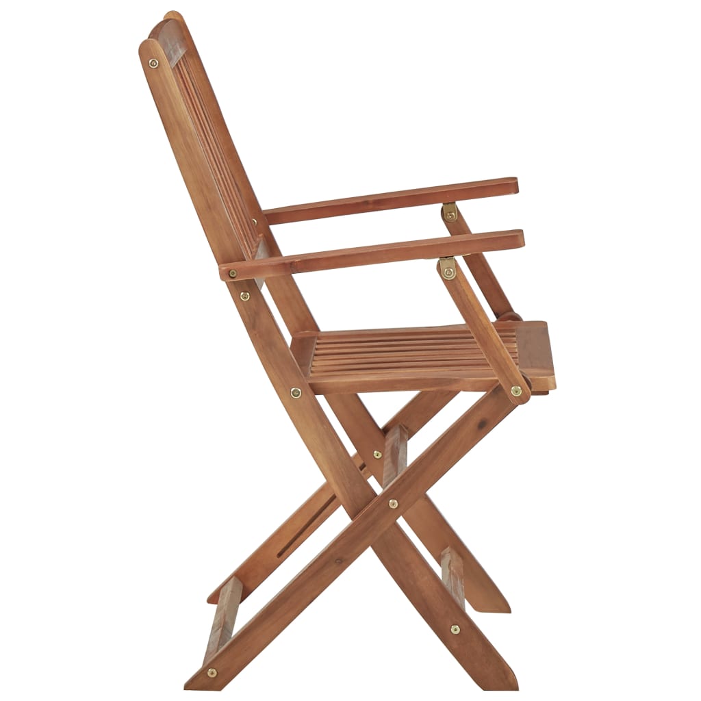 Tuinstoelen 2 st inklapbaar met kussens massief acaciahout is nu te koop bij PeponiXL, paradijselijk wonen!