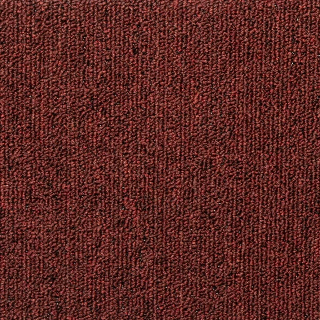 Trapmatten 15 st 65x21x4 cm Bordeaux Rechthoekige Rand is nu te koop bij PeponiXL, paradijselijk wonen!