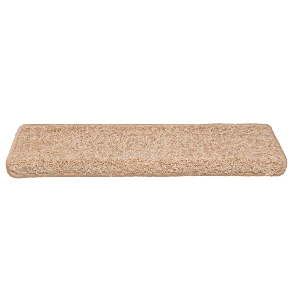 Trapmatten 15 st 65x21x4 cm Goud Rechthoekige Rand is nu te koop bij PeponiXL, paradijselijk wonen!