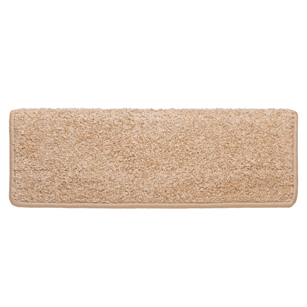 Trapmatten 15 st 65x21x4 cm Goud Rechthoekige Rand is nu te koop bij PeponiXL, paradijselijk wonen!