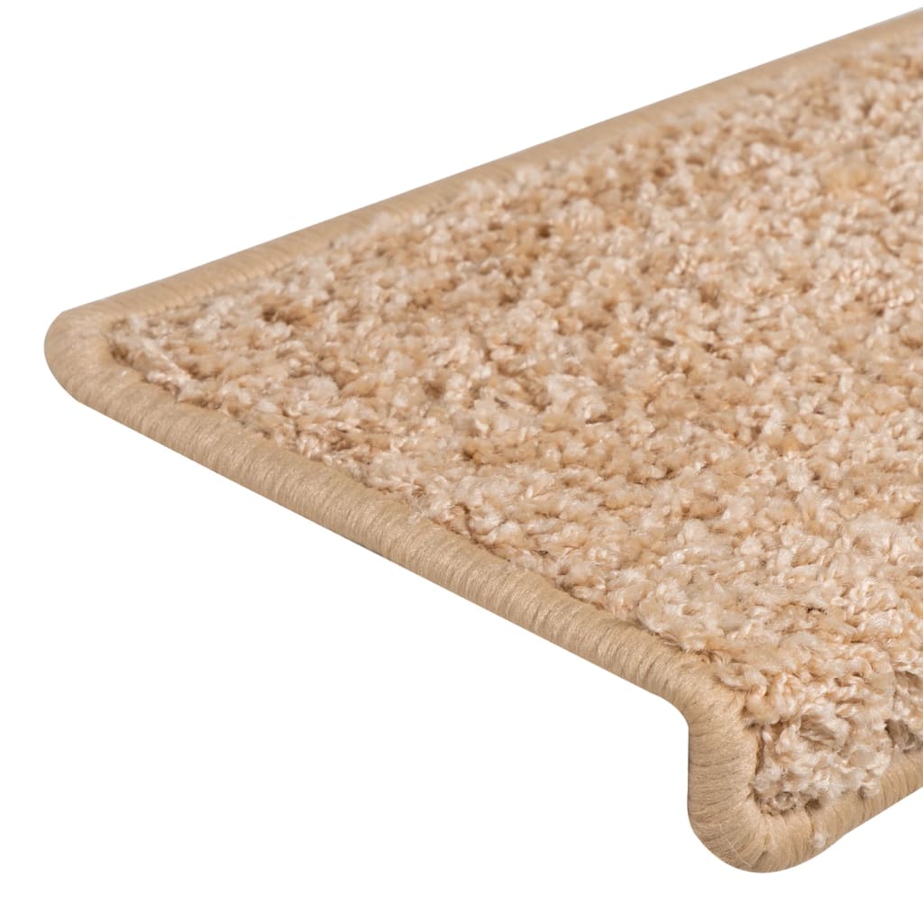 Trapmatten 15 st 65x21x4 cm Goud Rechthoekige Rand is nu te koop bij PeponiXL, paradijselijk wonen!