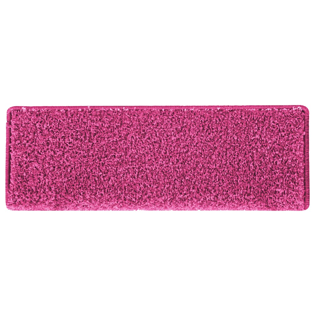 Trapmatten 15 st 65x21x4 cm Roze Rechthoekige Rand is nu te koop bij PeponiXL, paradijselijk wonen!