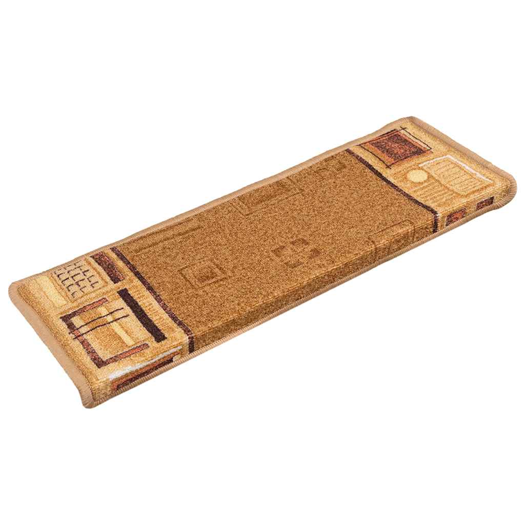 Trapmatten zelfklevend 15 st 65x21x4 cm beige is nu te koop bij PeponiXL, paradijselijk wonen!