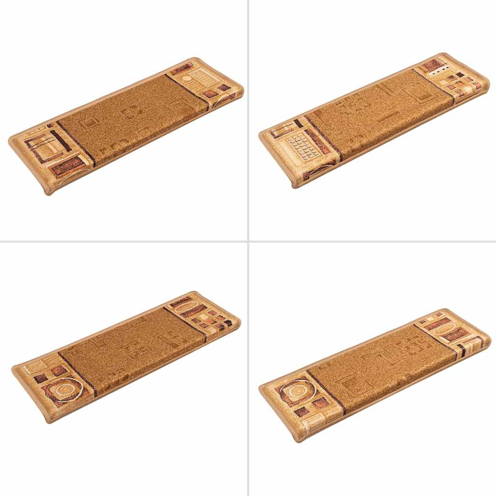 Trapmatten zelfklevend 15 st 65x21x4 cm beige is nu te koop bij PeponiXL, paradijselijk wonen!